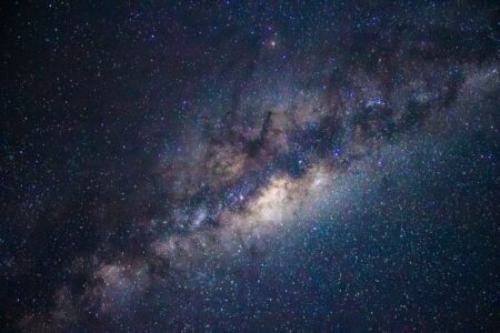 A breathtaking capture of the Milky Way galaxy showcasing the vastness of space.
